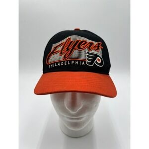 Philadelphia Flyers Snapback Hat Black Orange NHL Hockey Cap Adjustable Mens